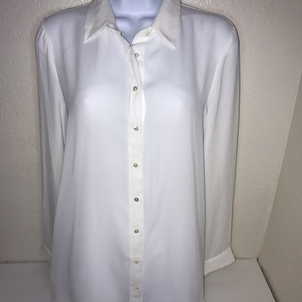 Mango Basic Longsleeve Blouse - image 4